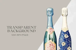 Champagne Romantic Patterns