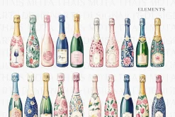 Champagne Romantic Patterns
