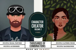 Character Creator Vol2 Photoshop