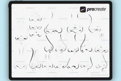Character Portrait stamp Brushes