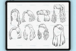 Character Portrait stamp Brushes