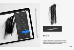 Charcoal Pro Set for Procreate App