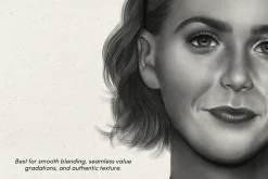 Charcoal Shaders – Procreate Brushes