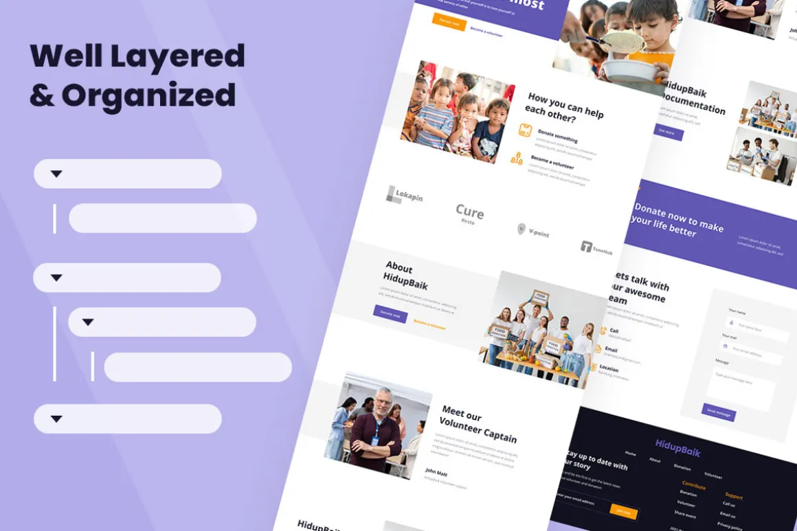 Charity Fundraising Web Design