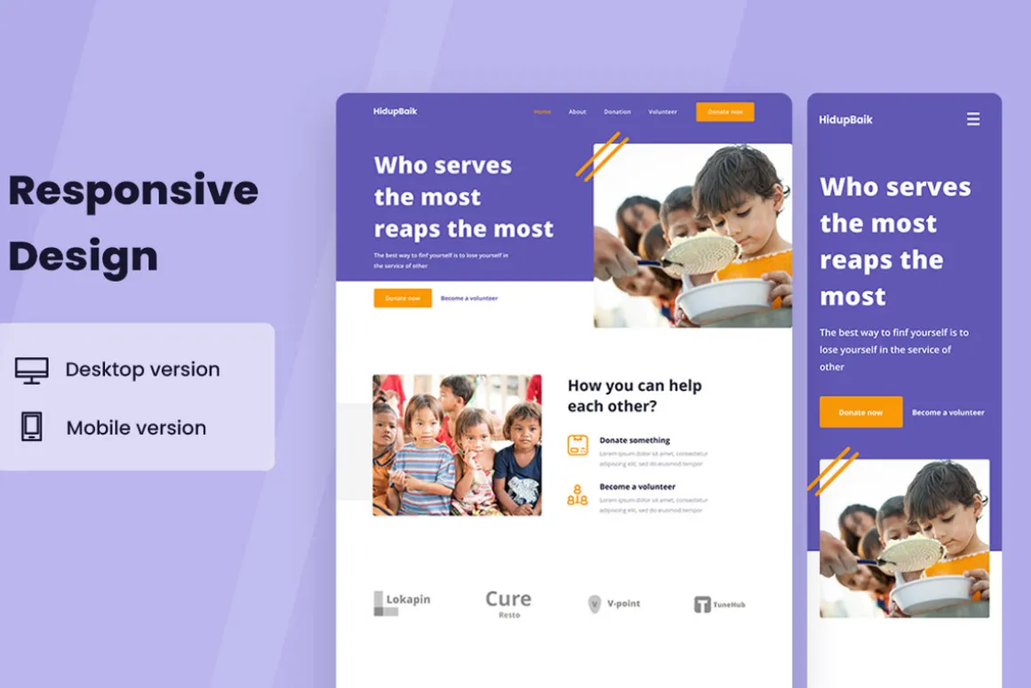 Charity Fundraising Web Design