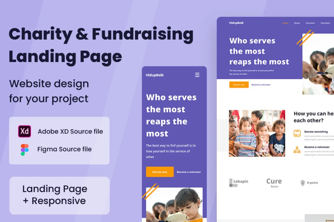 Charity Fundraising Web Design