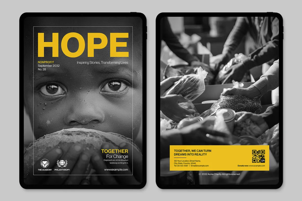 Charity Ebook Template