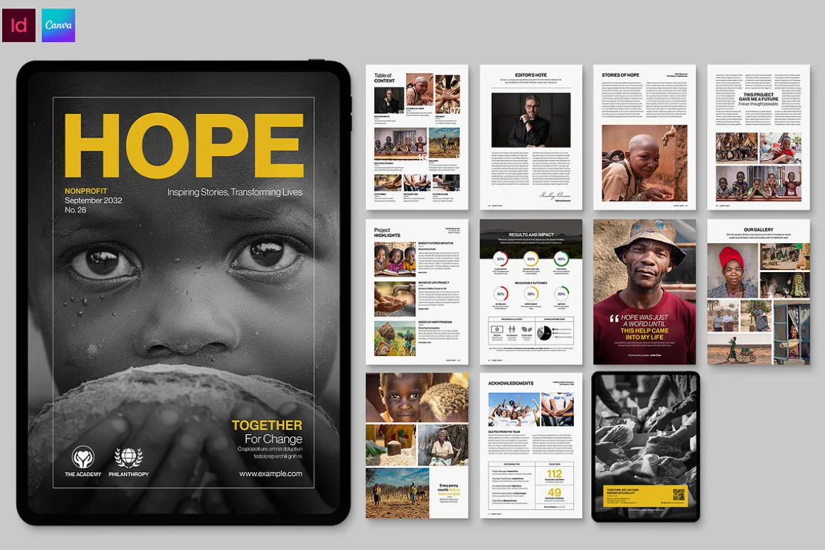 Charity Ebook Template