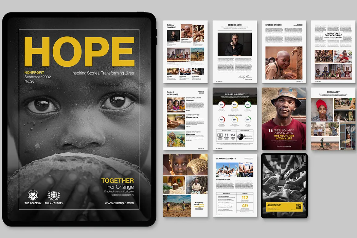 Charity Ebook Template
