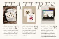 Chart & Graph Duo Palette CANVA PS