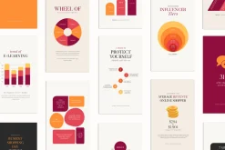 Chart & Graph Duo Palette CANVA PS