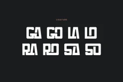 Chekago - Thick & Tall Font
