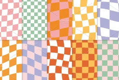 Chekered chessboard seamless pattern