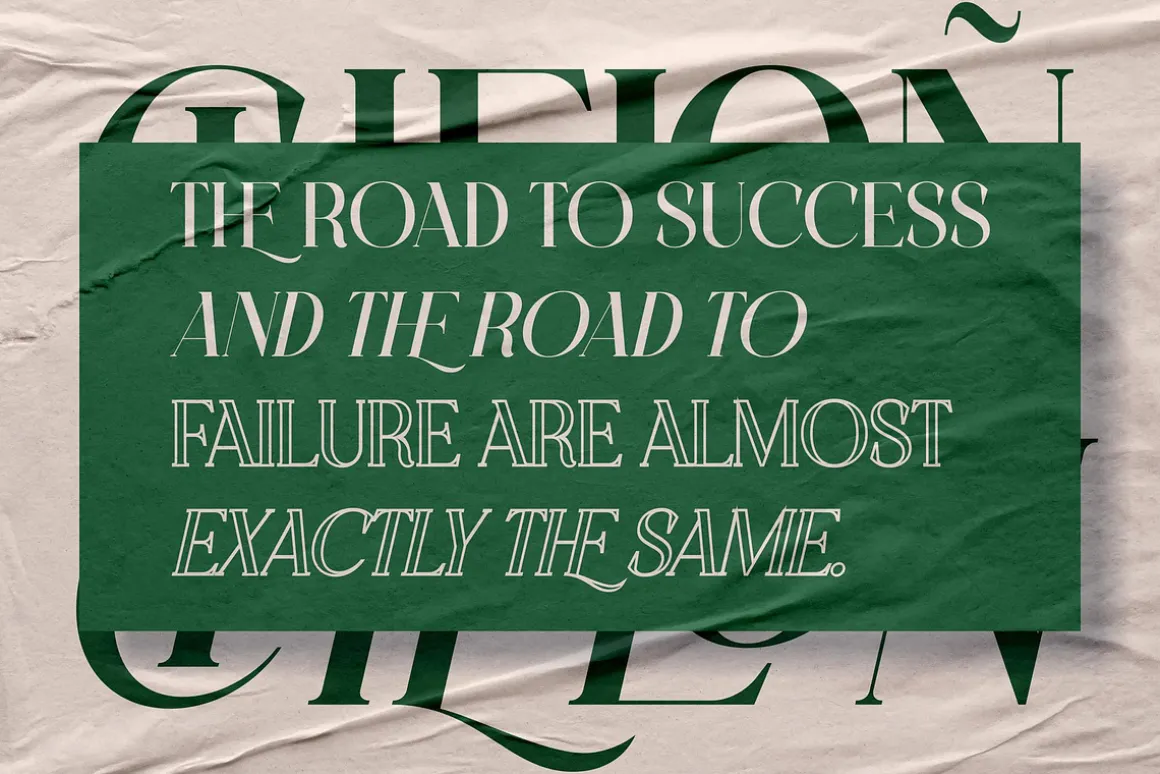 CHELON Classy Serif Font