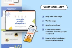 Chelsea Kajabi Sales Page Template