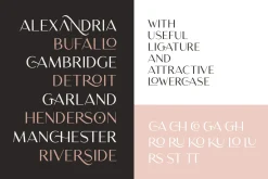 Chequers - Modern Sans Serif