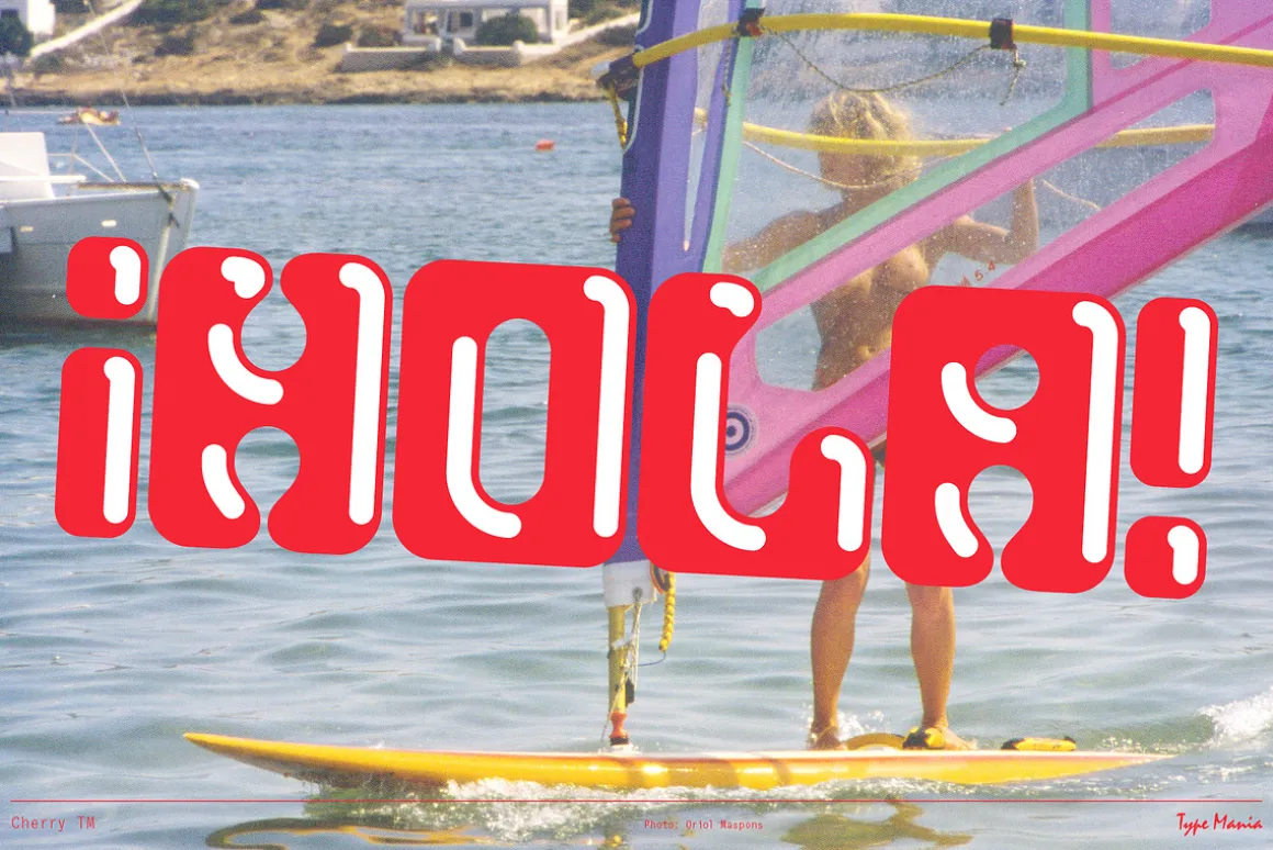 Cherry TM – Hot & Heavy Display Font