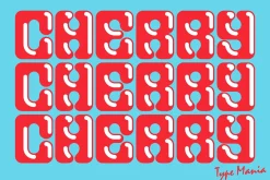 Cherry TM – Hot & Heavy Display Font
