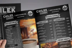 Chilek Garden Menu Pack