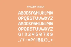 Chiloda Kasila - Kids Font