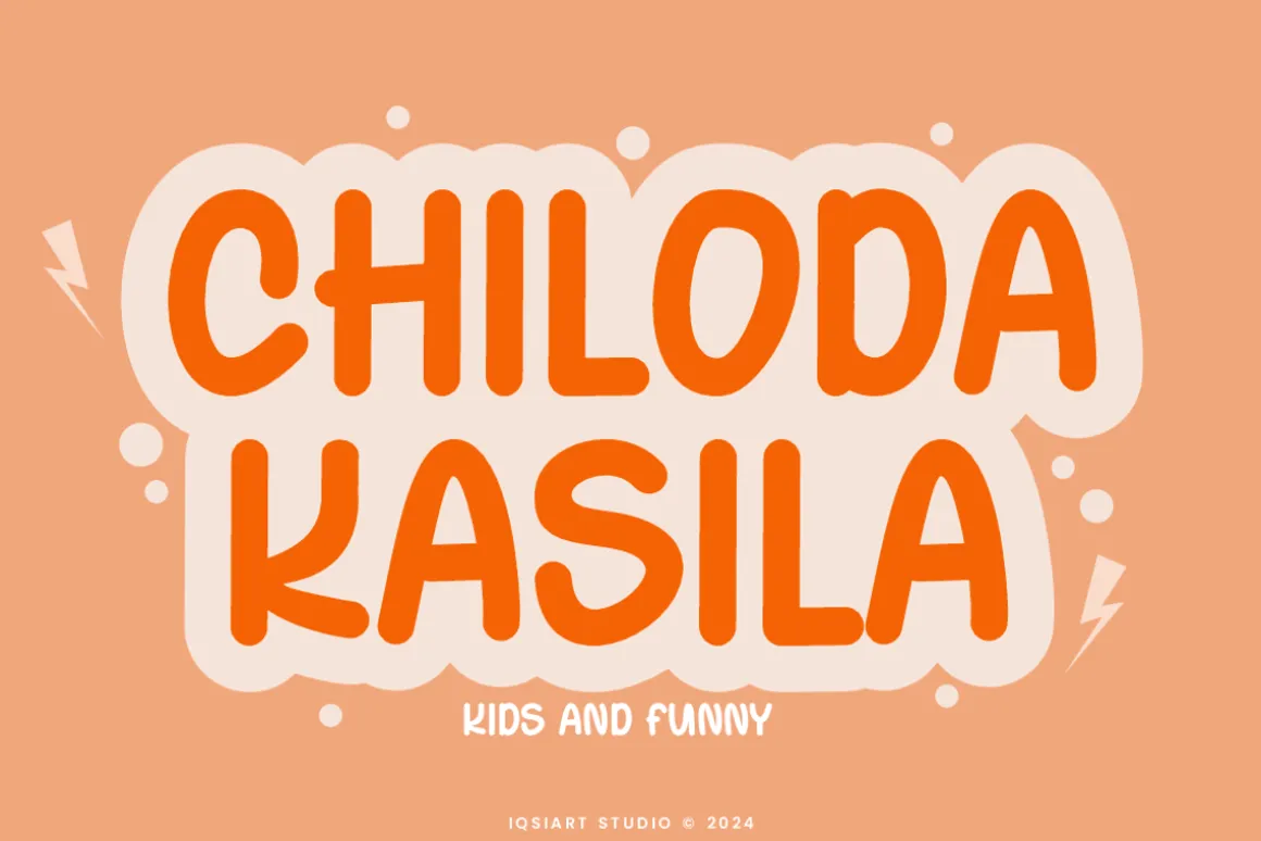 Chiloda Kasila - Kids Font