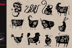 Chinese Traditional Stamps Asian Art