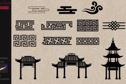 Chinese Traditional Stamps Asian Art