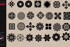 Chinese Traditional Stamps Asian Art