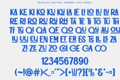 Chiroto - Ligatures Retro Font