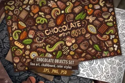 Chocolate Objects & Symbols Set
