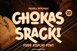 Chokas Sracki - Food Font
