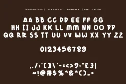 Chokas Sracki - Food Font