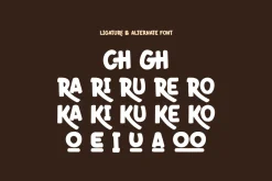 Chokas Sracki - Food Font