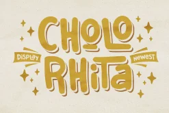 Cholo Rhita - Kids Display Font