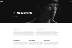 Chris – Creative Portfolio Template