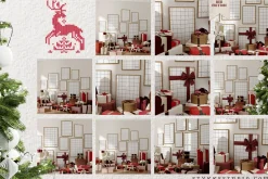 Christmas Mockup Gallery Wall