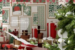 Christmas Mockup Gallery Wall