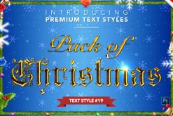 Christmas Pack #1 - Text Styles