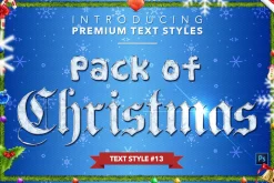 Christmas Pack #1 - Text Styles