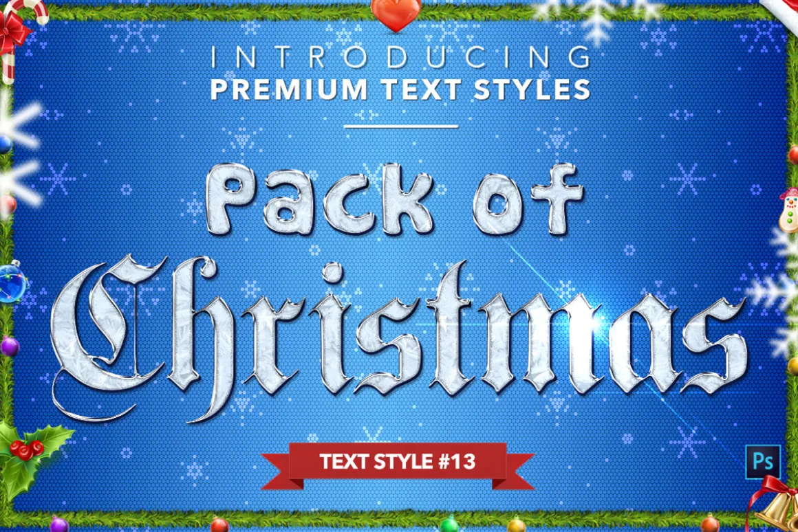 Christmas Pack #1 - Text Styles
