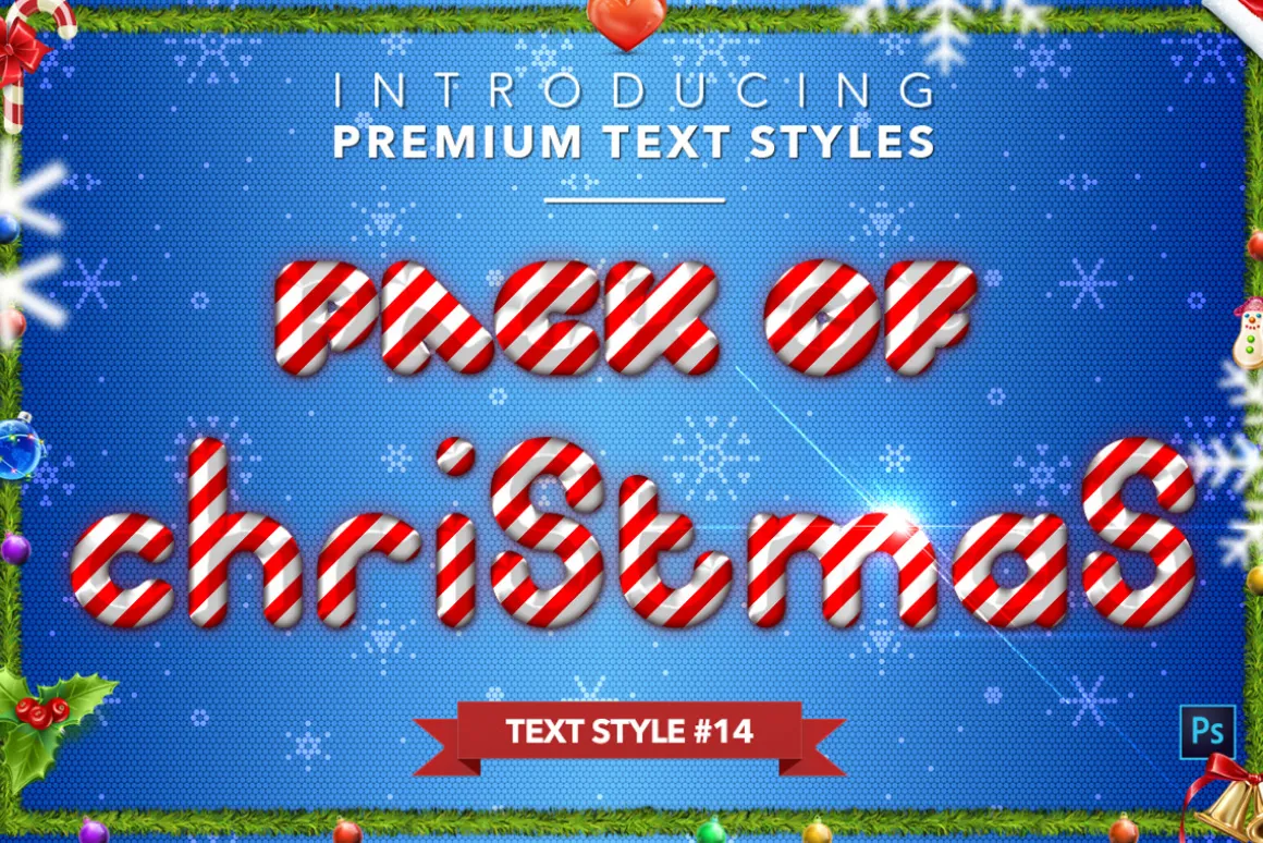 Christmas Pack #1 - Text Styles