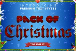 Christmas Pack #1 - Text Styles
