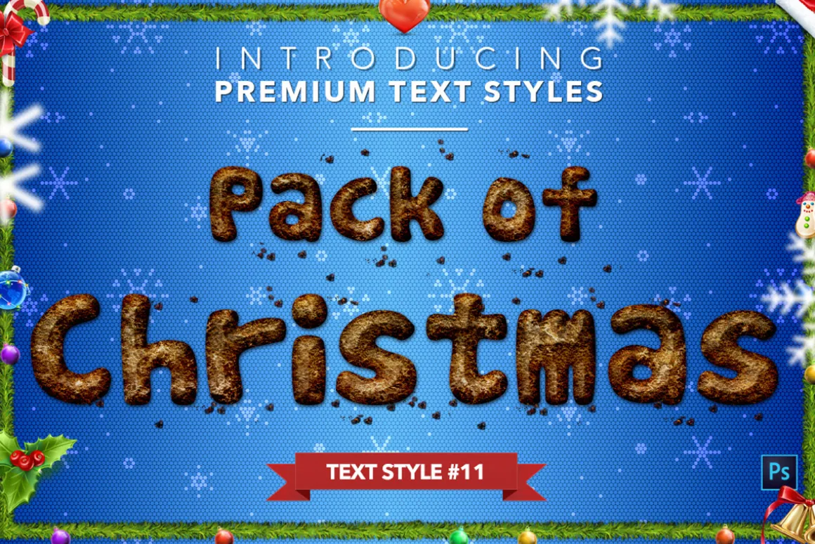 Christmas Pack #1 - Text Styles