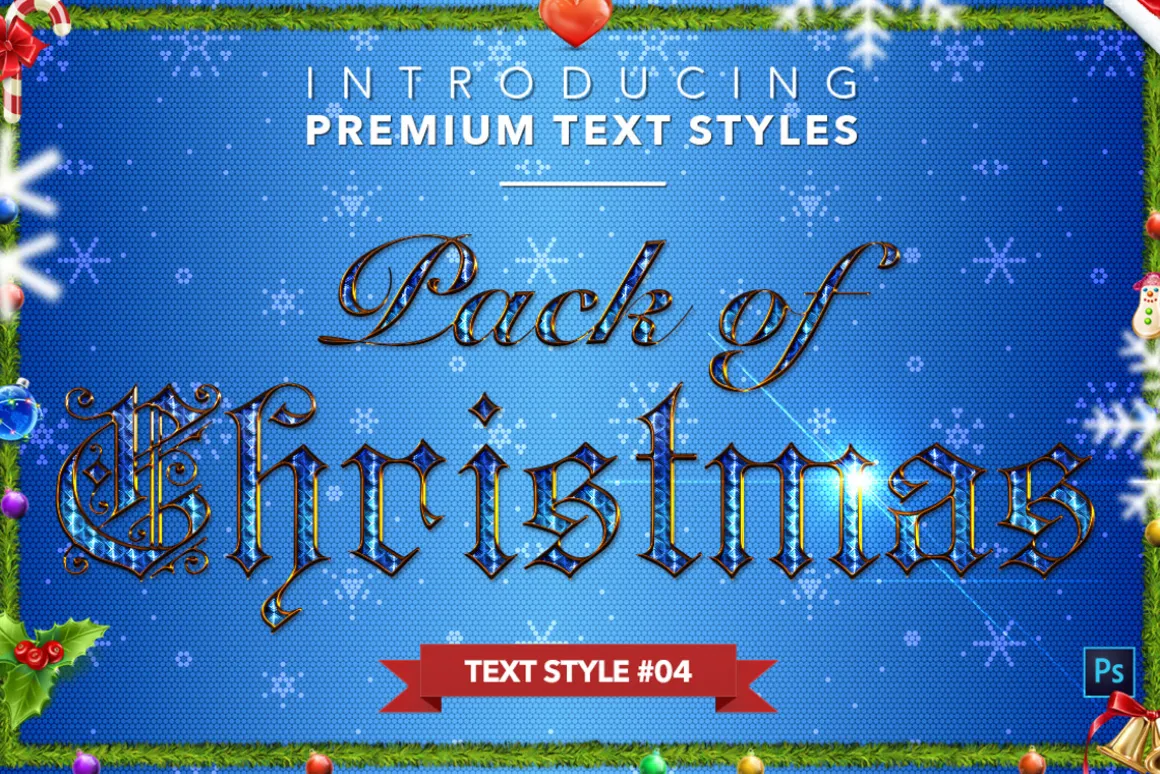 Christmas Pack #1 - Text Styles
