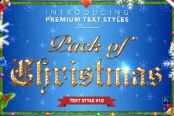 Christmas Pack #1 - Text Styles