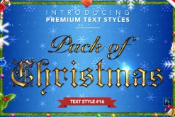 Christmas Pack #1 - Text Styles