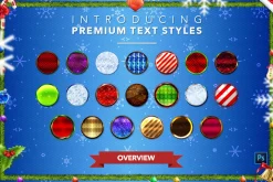 Christmas Pack #1 - Text Styles