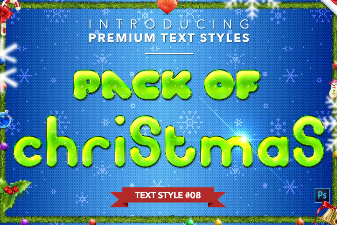 Christmas Pack #1 - Text Styles