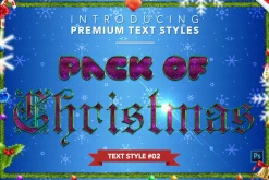 Christmas Pack #1 - Text Styles