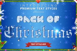 Christmas Pack #1 - Text Styles